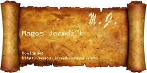 Magos Jermák névjegykártya